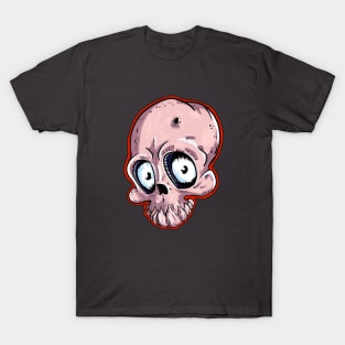 Side Eye Skull Guy T-Shirt